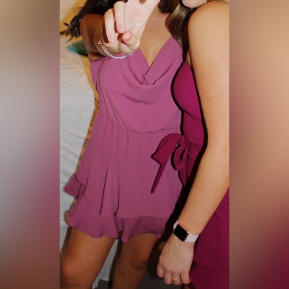 BCBGeneration Purple Mini Dress